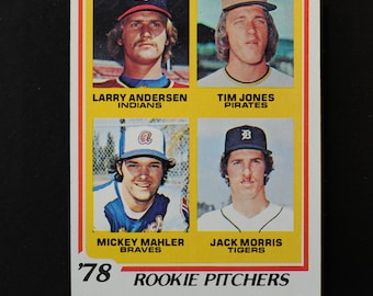 Jack Morris 1978 Topps #703 Rookie Pitchers
