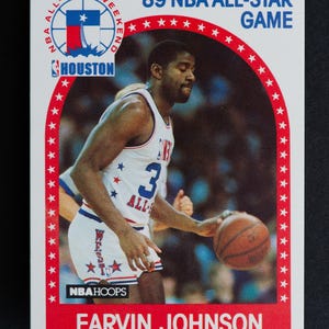 Créoles Earvin « Magic » Johnson 1989 # 166 en parfait état +