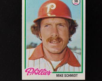 1974年 Topps #283 マイク・シュミット フィラデルフィア・フィリーズ