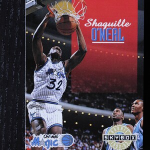 Shaquille O&#39;Neal 1992 Skybox #382
