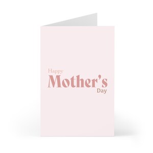 Greeting card &quot;Happy Mother&#39;s Day&quot; | Folding card with envelope | Mother&#39;s Day
