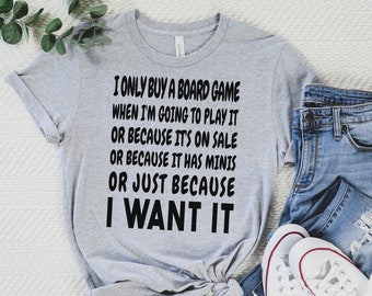 Funny Board Games T-Shirt: Geeky Gamer Gift