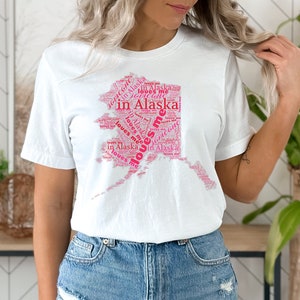 Someone In Alaska Loves Me Tshirt, Alaska Love Shirt, Loved One in Alaska, Long Distance Love Shirt, Valentines Gift For Her