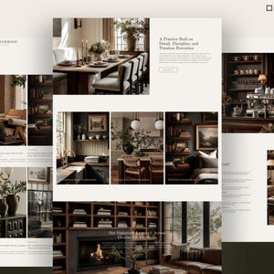 Daphne - Interior Design Wix Studio Website, moderne Website-Vorlage für Luxusdesigner, Innenarchitekten & Architektur Portfolio Bild 7