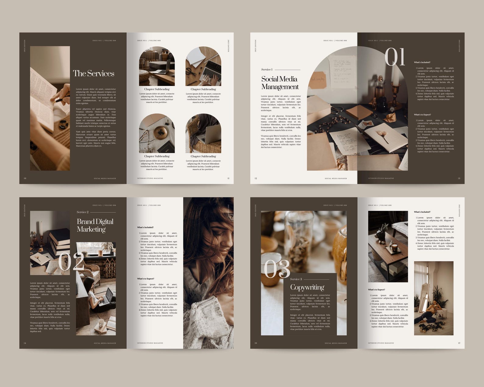 Daphne Service and Pricing Guide Ebook Template, Package Guideline