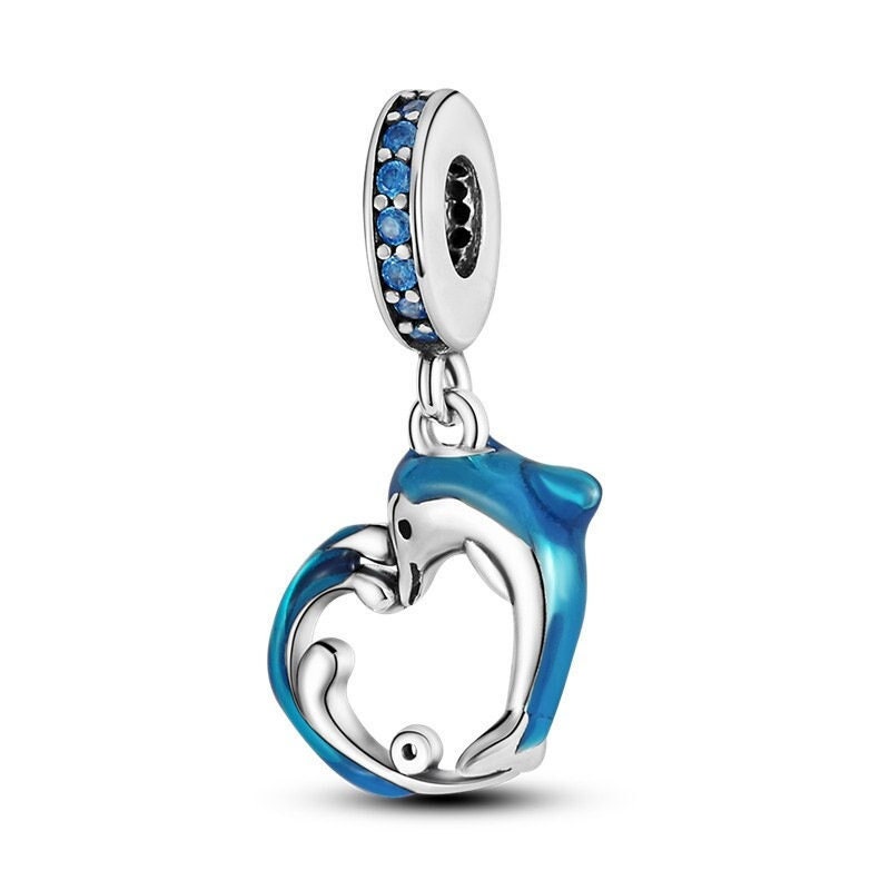 Dolphin charm for pandora bracelet clearance