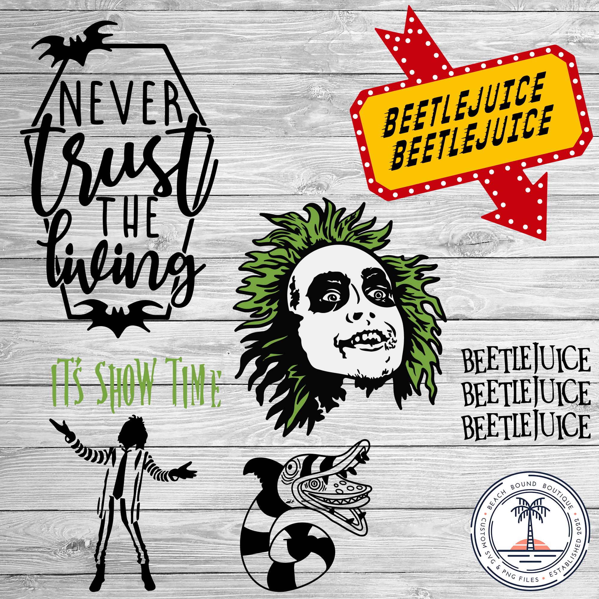 Beetlejuice and lydia silhouettes - Etsy México, image size:2000x2000
