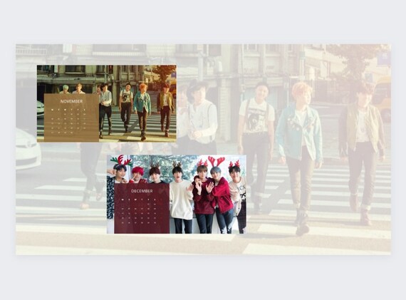 BTS desk Calendar 2023 Ver. 3 - Etsy