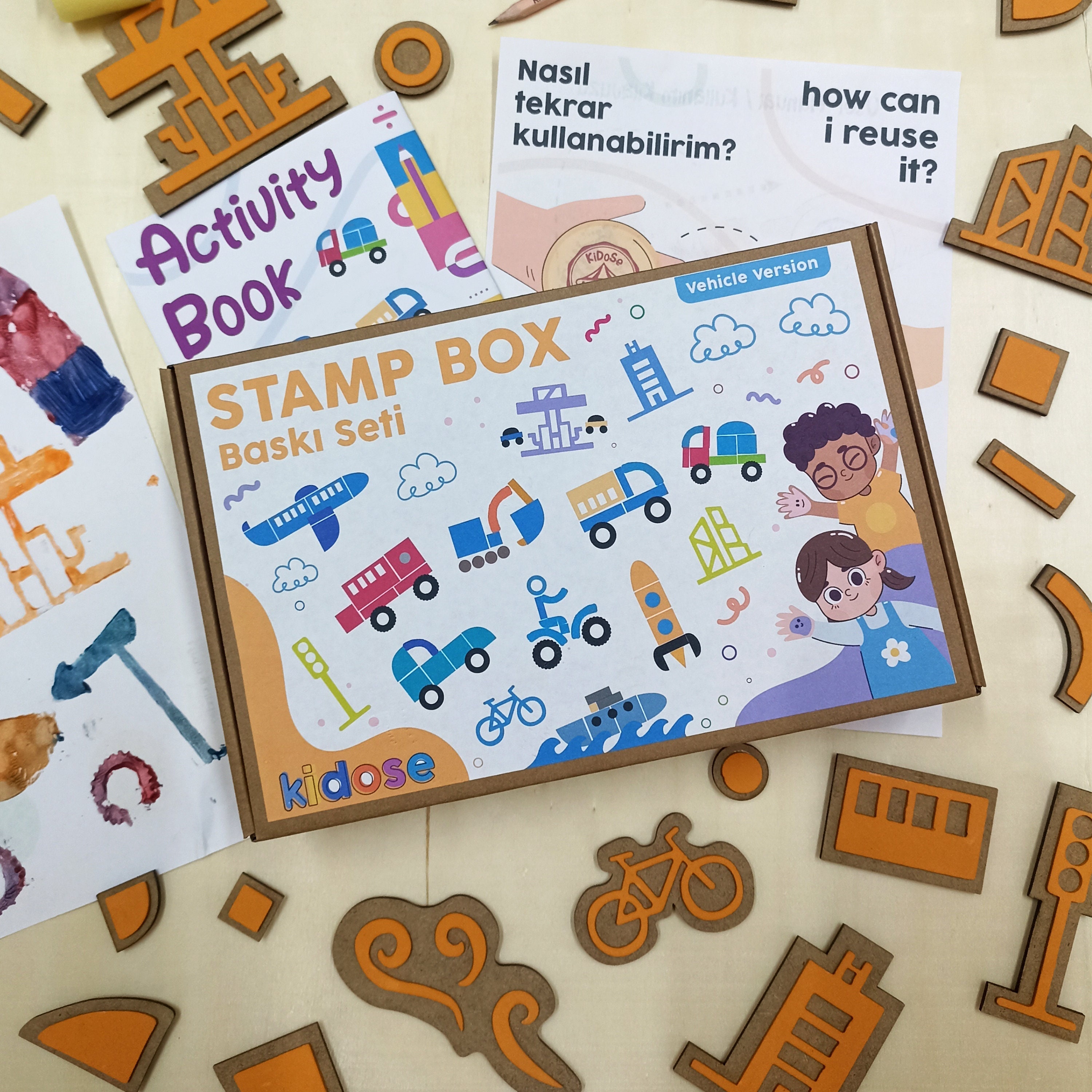 Kids Toy Stamp Set 