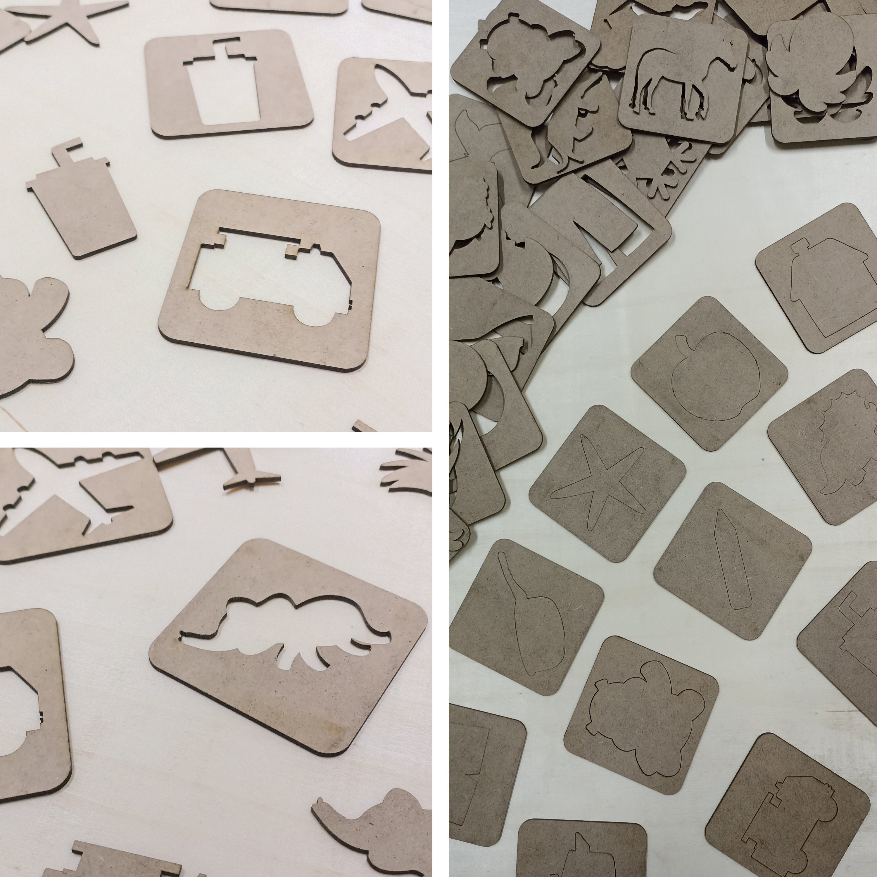 DIY Montessori Inspired Stencils – Shapes – HOMESCHOOL CRAFTS