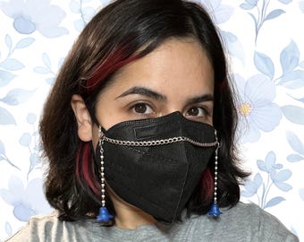 Customizable silver mask chain