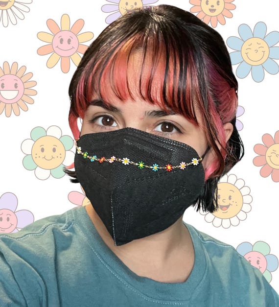 Daisy Mask Chain - Etsy