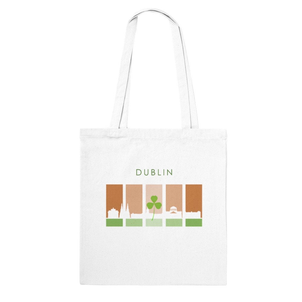 Dublin Tote Bag /aesthetic Tote Bag/artsy Tote Bag/ Art Tote Etsy