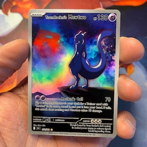 Custom Pocket Creature TCG Card -  Rockets MWTWO. Destined Rivals addition