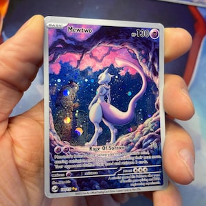 Tarjeta TCG de criatura de bolsillo personalizada: Triste MWTWO.