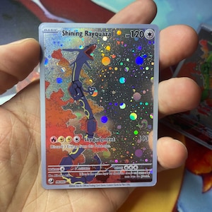 Tarjeta TCG de criatura de bolsillo personalizada - Arte de postal RYQZA.