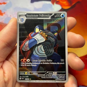 Custom Pocket Creature TKG Karte - Rockets POLIWRTH. Bestimmungsreiche Rivalen hinaus