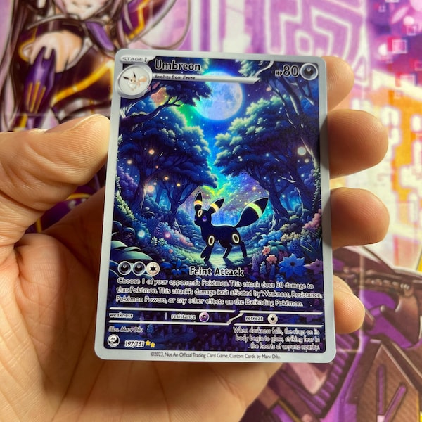 Custom Pocket Creature TCG Card - UMBRN.