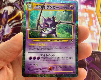 Custom Pokemoncard Santōryū Gengar One Piece Crossover