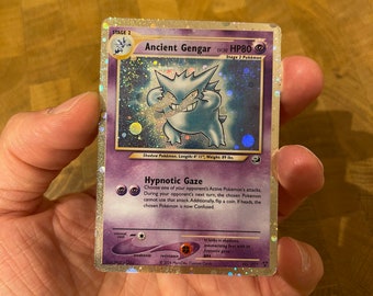 Custom Pokemoncard Ancient Gengar