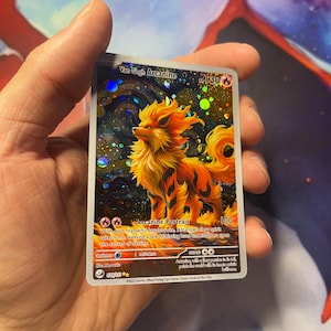 Cartão TCG de criatura de bolso personalizado - ARCN. Retrato de Van Gogh