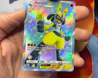 Replica Pocket Creature TCG App Card - Custom Proxy Shiny LCRO EX