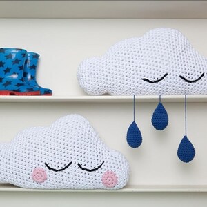 Cloud Pillow, Crochet pattern,pdf