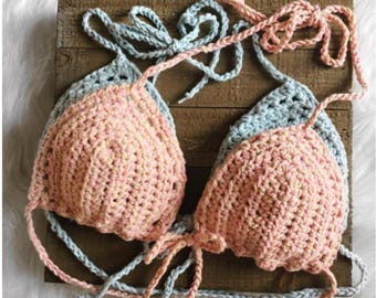 Bralette crochet pattern