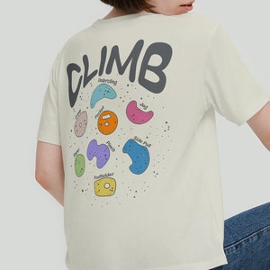 Boulder wall T-Shirt, USA Shipping, Climbing Shirt, Rock Climbing Shirt, Gift For Climber, Bouldering Shirt, Climber Gift, Unisex T-shirt