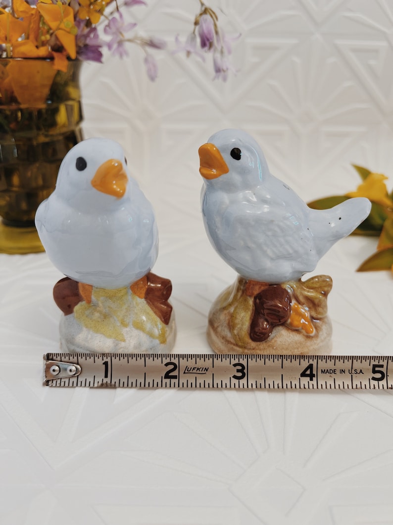 Vintage Bluebird Salt and Pepper Shakers Etsy
