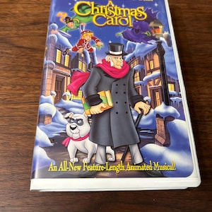 Vintage A Christmas Carol VHS