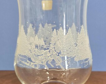 1996 Avon Präsidenten Club Luminarc Crystal Hurricane Kerzenhalter - NUR TOP
