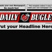 Custom Spider man Daily Bugle Newspaper Template Etsy