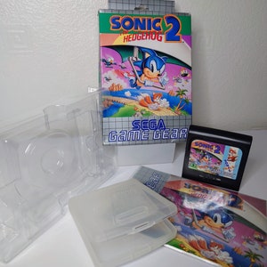 Sonic the Hedgehog 2 & Manual Game Gear AUTHENTIC Sega GameGear Tested  Working