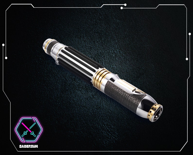 Mace Windu Neopixel Lightsaber With Premium Case Baselit, Xenopixel, and Neopixel Star Wars