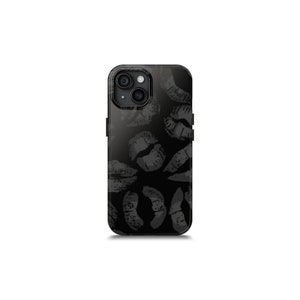Lips Print Tough Phone Case Fit For iPhone 14, 13, 12, 11, X, 8, 7, & More