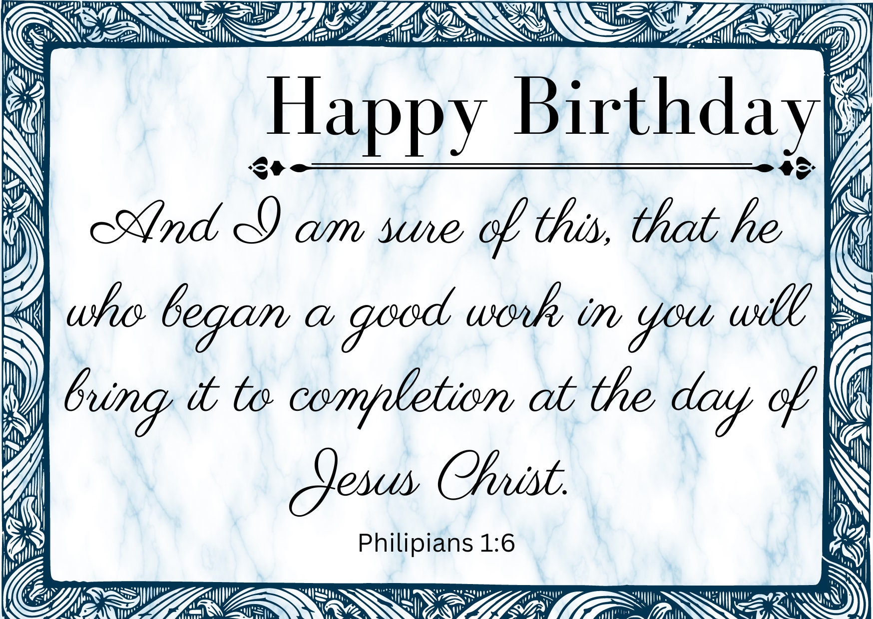 Printable Christian Birthday Verses Christian (Download Now) - Etsy