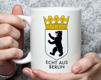 Coppa Berlino | Tazza da caffè con stemma di Berlino | capacità di circa 330 ml