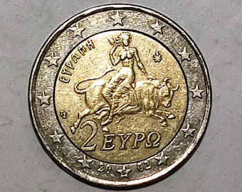 Precious Two Euro Coin s Greece 