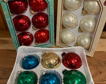 Krebs クリスマスオーナメント ヴィンテージ アメリカビンテージガラス