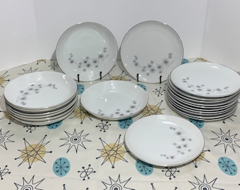 Creative Platinum Starburst Dinnerware