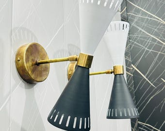 Wall Sconce: Mid-Century Modern Italian Light