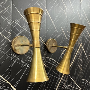 Customized Brass Italian Wall Scones Handmade Wall Antique Wall Lamp Diabolo Wall Scones  Lighting for Home Décor