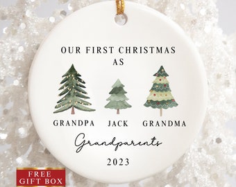 Grandparent Ornament Personalized 2023