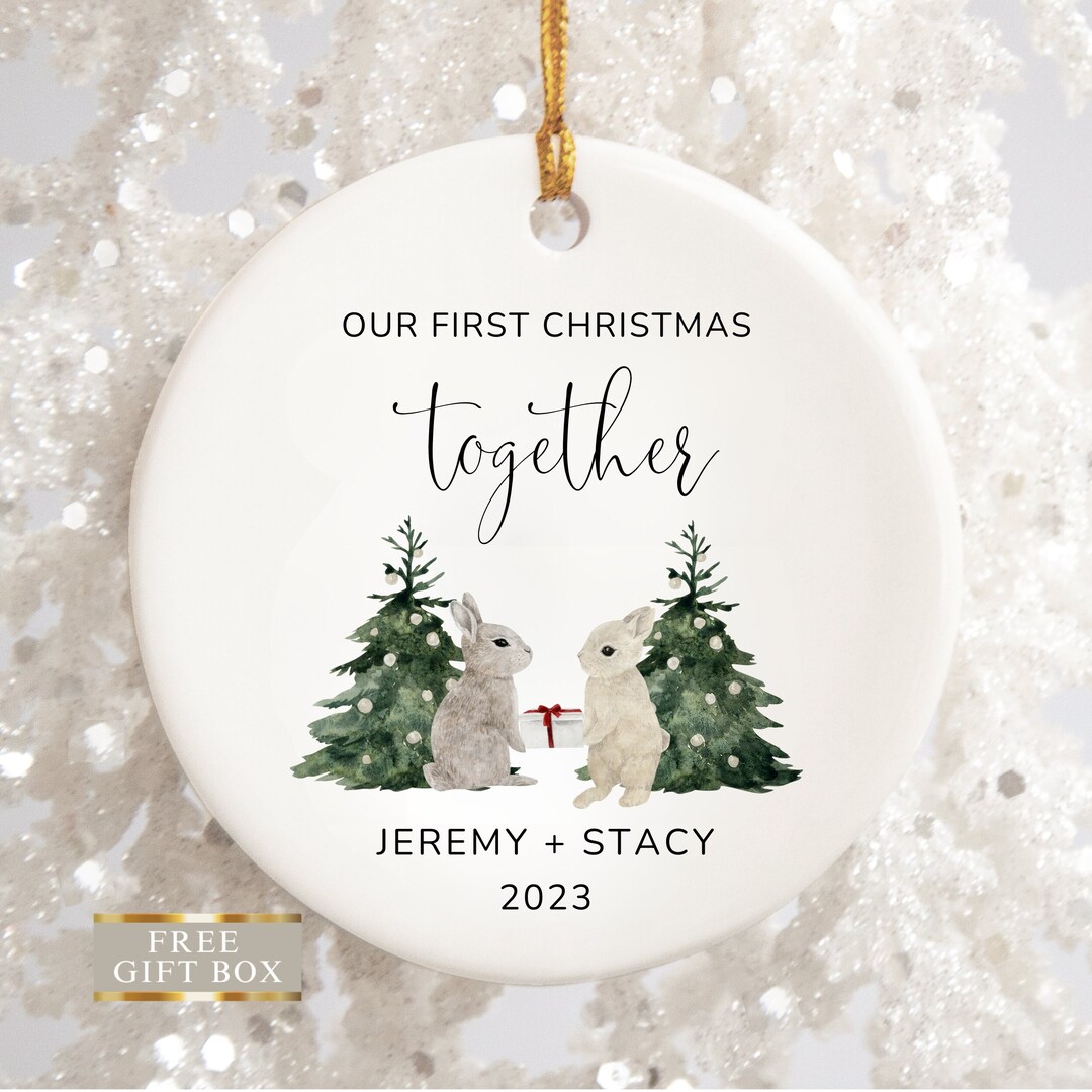First Christmas Together Ornament, Our First Christmas Together