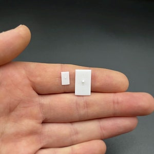 Mini interrupteurs. 10 pièces. Échelle 1/6 ou 1:12