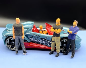 Fast Team Figure HO 1/64 1/18 1/24 1/35 1/43-48 1/72 N-scale FF - Etsy