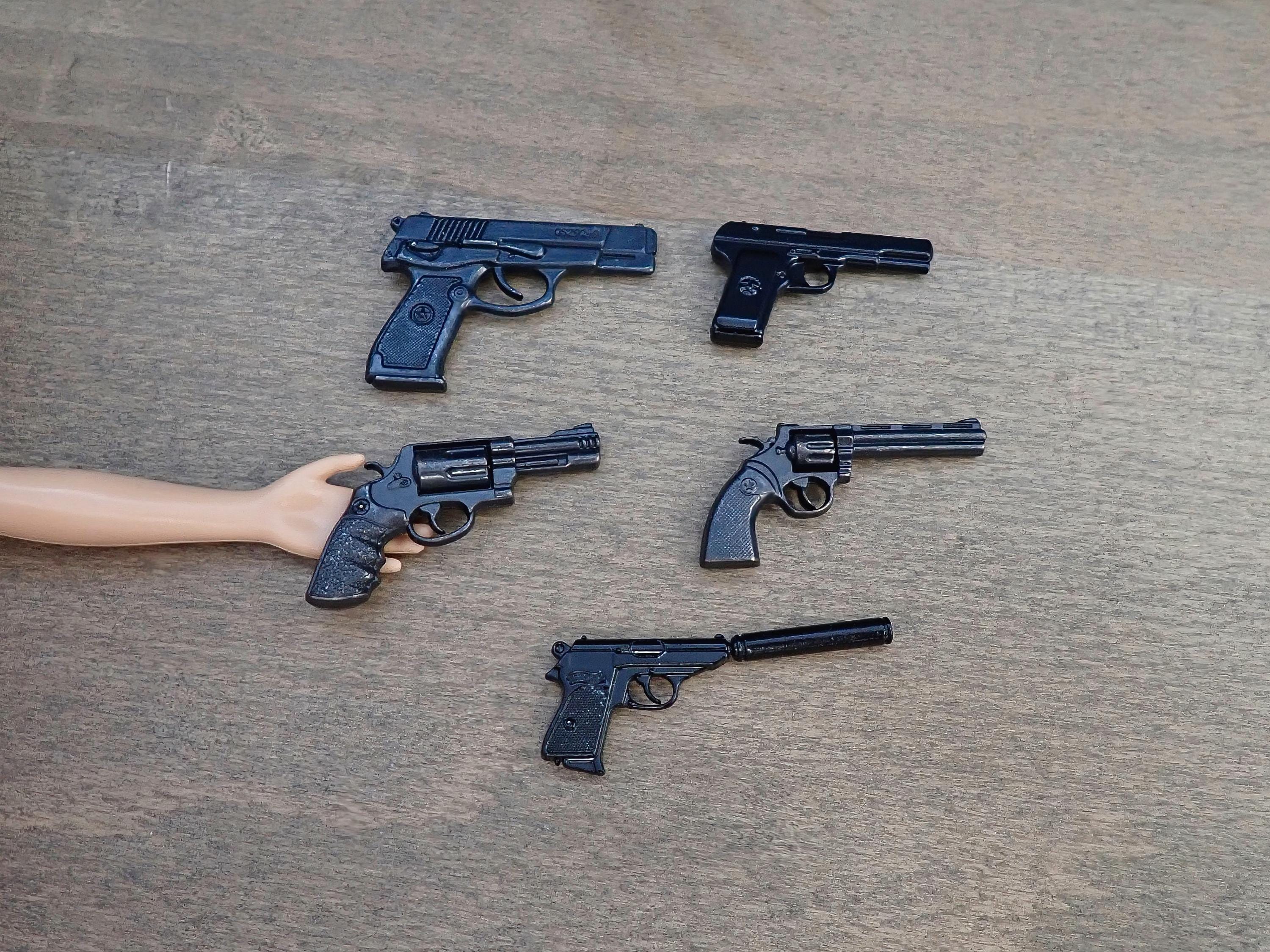 JOUET ANCIEN PETIT PISTOLET REVOLVER DE COWBOY FARWEST