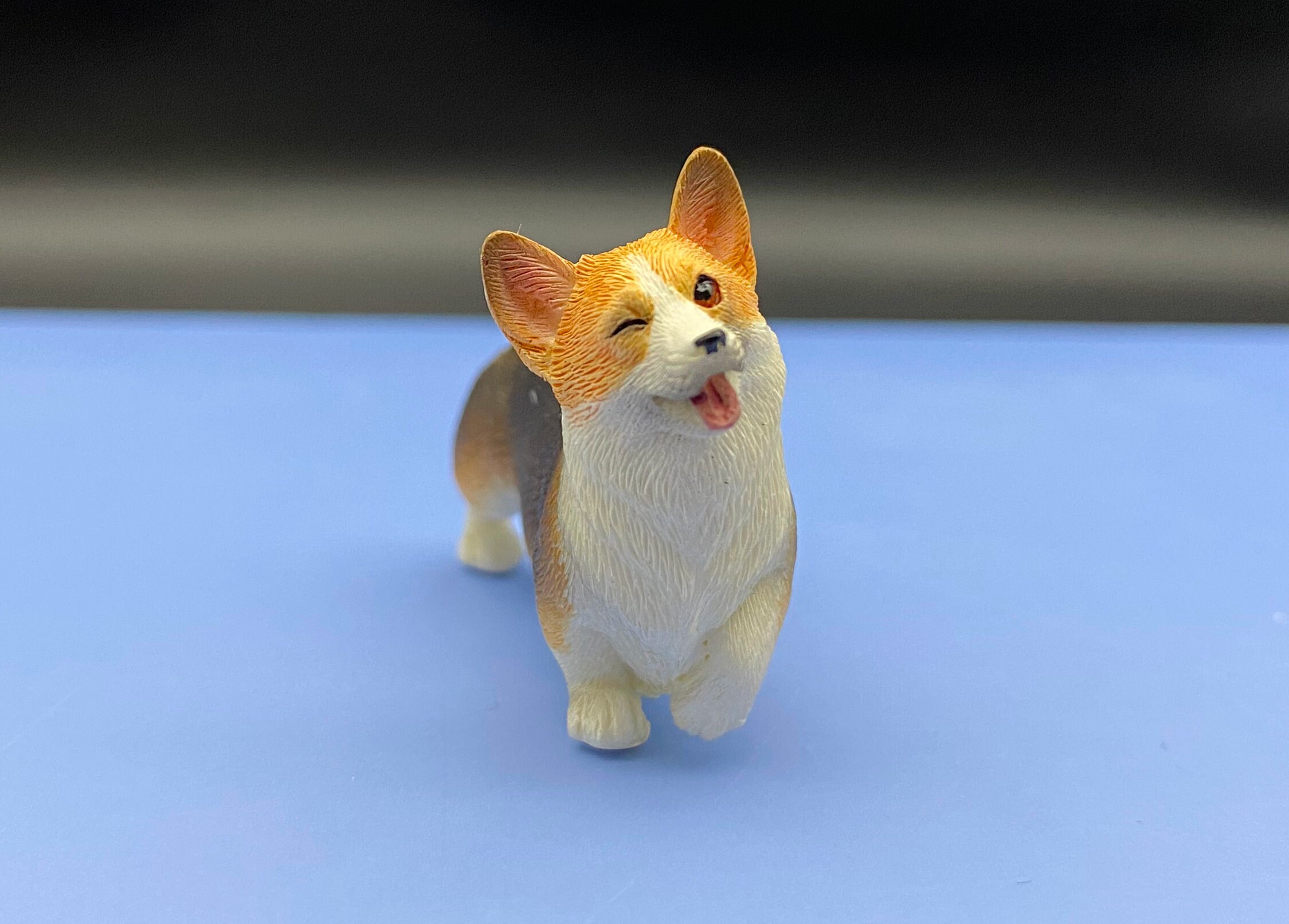 Miniature 1:12 Scale Corgis. Tri-colored Corgi Dog. Puppy Model - Etsy