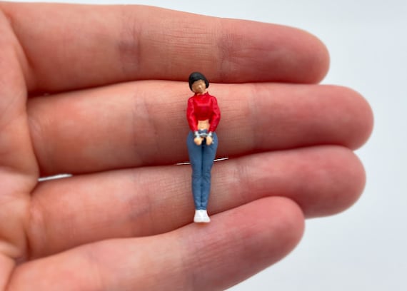 Figurines Miniatures Policières - Échelle 1:64 - Hommes, Femmes, Scènes DIY - Neuf
